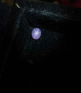 Zafiro estrella rosa natural de primera calidad, sin calor ni tratamiento, 6 rayos, cabujón de zafiro estrella. - Product Image 4