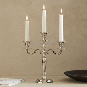 Candelabro Clásico de Metal Hecho a Mano, Portavelas de Lujo para Decoración del Hogar, Mesa de Comedor, Sala de Estar, Decoraciones Festivas de Navidad - Product Image 1