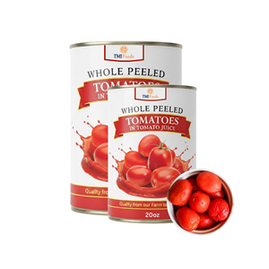 Vietnam Manufacturer Supply Special Offer Delicious Peeled Tomatoes in Tomato Juice Packed in Various Size Can - Product Image 1