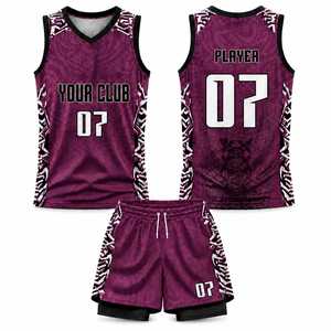 <b>Prime</b> Power Newly Reversible Basketball Jersey Set Quick Dry Basketball Uniform For Men Women Youth OEM Supplier - Product Image 1