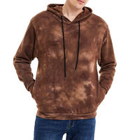Sweat à capuche vintage en molleton de coton épais pour homme, style streetwear, avec logo avant en strass, séchage rapide