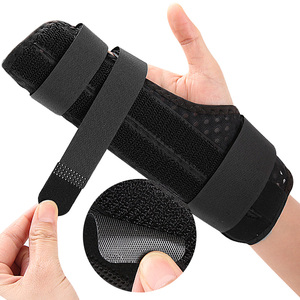 Polyester Bilek Desteği Dört Alüminyum Atel Ayarlanabilir Uyumlu El Önkol Desteği Bilek İmmobilizer Ateli - Product Image 6