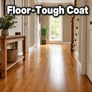 Color Retaining Surface Strengthening Abrasion Resistant 1K Wood Floor Eco Friendly Protective Coating Low VOC <b>Waterproof</b> - Product Image 3