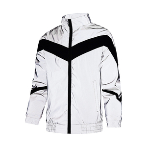 New 2025 <b>Men's</b> Night Glow Reflective <b>Jacket</b> Windbreaker Waterproof Colorant Match <b>Men's</b> Casual Sport Fishing <b>Jacket</b> & Coat - Product Image 2