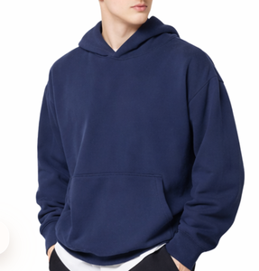 Vente en gros de sweats à capuche en coton de haute qualité pour hommes, logo personnalisé, sweat à capuche à épaules tombantes, sweat à capuche unisexe surdimensionné pour hommes - Product Image 4