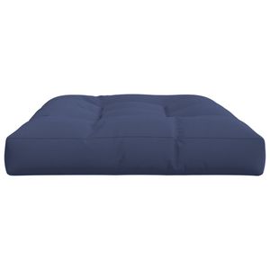 Coussin de palette d'extérieur 100 % polyester bleu marine 47,2 x 31,5 x 4,7 po - Product Image 5