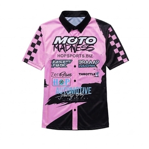 Polo de course personnalisé pour équipe de course, équipement de sport pour équipe de box, chemises de course, polo de course sur mesure - Product Image 5