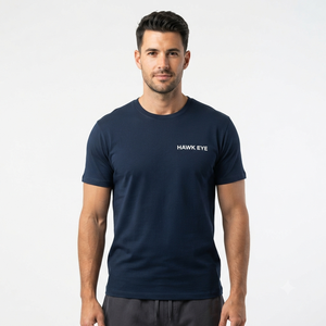 T-shirt vierge en coton léger personnalisable pour homme, idéal pour l'impression DTG, coupe oversize, vente en gros - Product Image 4