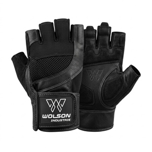 Gants d'entraînement fitness demi-doigts, doux et confortables, avec support de préhension pour le cross-training, la gym et les activités sportives. - Product Image 1