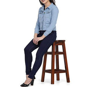 <b>Light</b> <b>Weight</b> Women Jeans <b>Jacket</b> Comfortable Women Jeans <b>Jacket</b> Street Wear Women Jeans <b>Jacket</b> - Product Image 5
