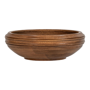 Bol de service jetable en bois d'acacia, bol à salade, à fruits, à collations en bois naturel, écologique, style américain, élégant, vaisselle de cuisine - Product Image 2