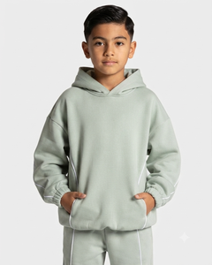 Kids Boys Fleece Tracksuit Oversized Kid Boys Tracksuit <b>Set</b> Custom Boys Tracksuit Manufacturer Kids Fashion Tracksuit Supplier - Product Image 3