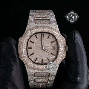 Reloj de Lujo de la Mejor Calidad, de Acero Inoxidable, con Diamantes de Moissanita, Movimiento Mecánico, Cristal de Zafiro, para Fiestas, Estilo Hip Hop - Product Image 2