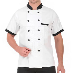 Uniformes de Chef Personalizados al por Mayor con Logotipo, Ropa de Cocina, Chaquetas de Chef para Restaurante y Bar, Uniformes de Chef en Venta para Unisex - Product Image 4