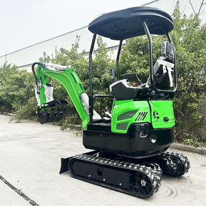 Mini-excavatrice sur chenilles du fabricant d'origine, certifiée CE, moteur Kubota, peut être équipée d'une benne, livraison rapide - Product Image 4