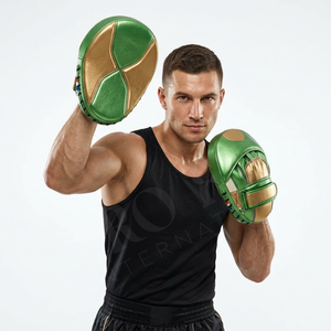 Guantes Curvos de Alto Rendimiento Personalizados para Boxeo, Artes Marciales Mixtas (MMA), Entrenamiento, Cuero Premium y Almohadillas de Espuma de Doble Densidad - Product Image 3
