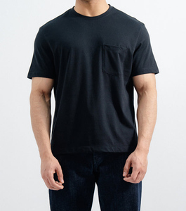 Camiseta de Cuello Redondo para Hombre, Talla Grande, Verano 2026, 100% Algodón, Personalizable, de Alta Calidad - Product Image 1