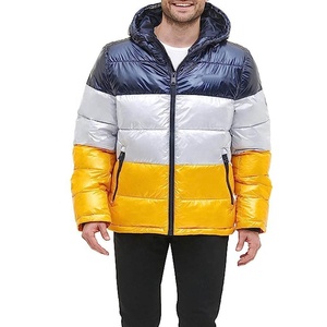 Chaqueta hinchada personalizada de diseño profesional para hombre, abrigo de invierno de manga larga de calidad, último estilo - Product Image 2