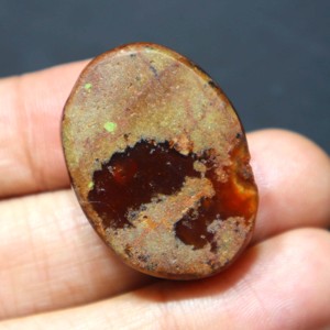 Brown Orange Fire Agate Druzy Cabochon Natural Fire Agate Druzy Stone Handmade Healing Crystal Fire Agate Jewelry Making - Product Image 4