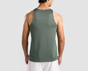 <b>Running</b> <b>Singlet</b> Shirt <b>Running</b> Vest Custom Breathable Gym Seamless Vest Basketball Jersey Knitted Race Men Tank Top - Product Image 4