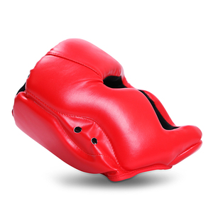 Wholesale Custom <b>Head</b> Guard Adjustable for MMA Boxing <b>training</b> OEM Services Leather Made Boxing <b>Head</b> Guard - Product Image 3