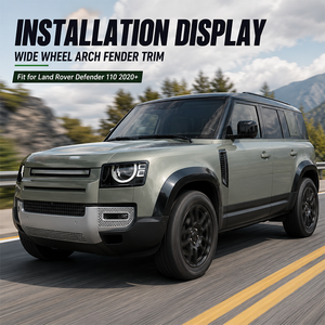 Extensions d'ailes multicolores en ABS pour <span class=keywords><strong>Land</strong></span> Rover Defender 110, garnitures de protection tout-terrain - Product Image 6