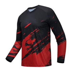 Uniformes de Motocross con Estampado por Transferencia Térmica, Colores Personalizados, Resistentes al Viento, Transpirables, para Carreras de Verano, Motociclismo MX, Ropa de Carreras de Autos - Product Image 4