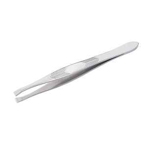 Pinza para Cejas Inclinada Profesional de Acero Inoxidable para Depilación Facial y de Labios Superiores - Product Image 2