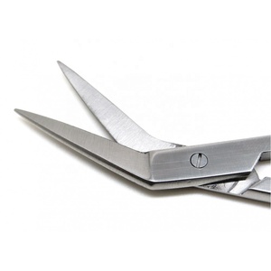 กรรไกรตัดหูขนาดเล็ก Bellucci สแตนเลสสตีล ขนาด 8 ซม. ใบมีด 0.8x4 มม. แบบตรง มุมซ้าย มุมขวา สำหรับงานผ่าตัดละเอียดอ่อน - Product Image 4