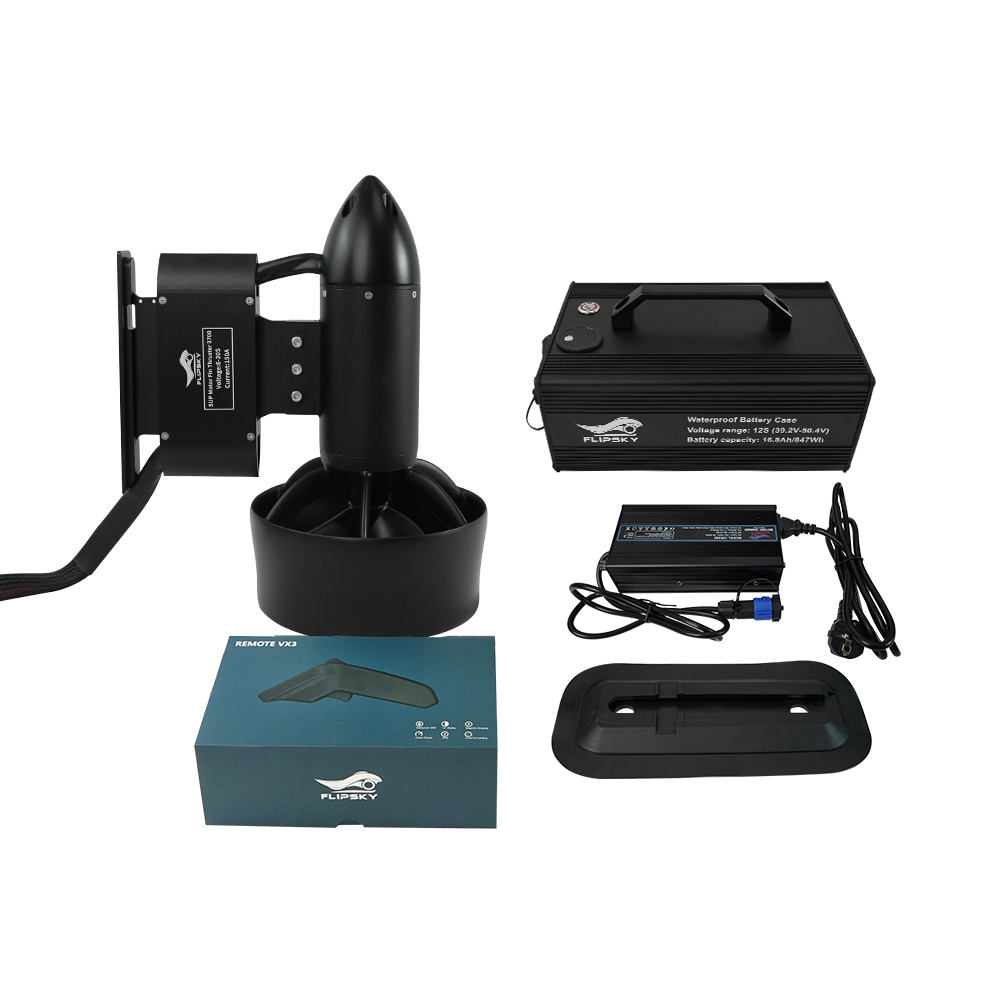Avec moteur, VX3 et batterie étanche