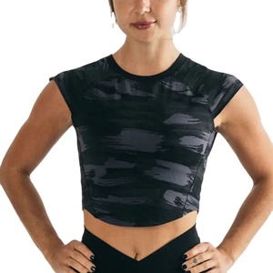 Vente en gros Top court de qualité supérieure pour femme en boîte de nuit/hauts courts sexy extensibles pour streetwear - Product Image 2