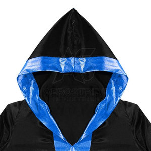 Factory Direct Supply High Quality Eco-Friendly Lightweight <b>Boxing</b> <b>Robes</b> Polyester Material Customizable Options Made Pakistan - Product Image 5