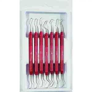Juego de Instrumentos Dentales de Resina de Acero Inoxidable de Alta Calidad con Mango Grueso y Espátula, Herramientas Coloridas - Product Image 1