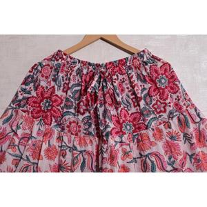 Bohemian Cotton <b>Patchwork</b> Maxi <b>Skirt</b> Women Long <b>Skirt</b> Handmade Indian Vintage Festival Wear - Product Image 6