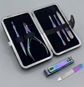 Steel Manicure Pedicure kit / Professional Manicure Pedicure Kit with Stainless Steel Nail cutter Stainless Steel - Product Image 2