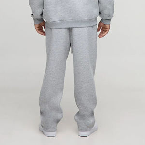 กางเกงจ็อกเกอร์ผ้าฝ้ายผู้ชายสไตล์สตรีทแวร์ คุณภาพสูง ปักโลโก้แบบพัฟฟ์ กางเกงฟลีซซักซ้อนทรงสแต็ค - Product Image 6