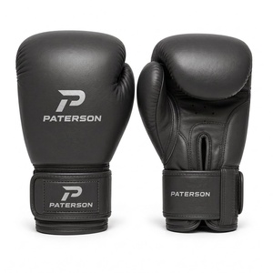 Gants de boxe personnalisés en gros pour hommes, en cuir synthétique, pour entraînement de fitness, avec sangle de poignet rembourrée et fermeture auto-agrippante, fabrication sous marque privée - Product Image 5