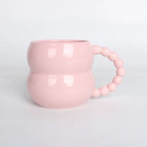 Cute <b>ceramic</b> <b>mug</b> with cutest patterns perfect for romantic gifting ideas amazingly made by Indian skilled artisans - Product Image 1