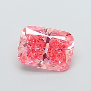 Diamant rose vif fantaisie modifié taille coussin de 1,60 carat, cultivé en laboratoire IGI, clarté VS1, taille excellente, pierre précieuse de luxe - Product Image 5