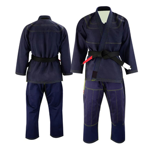 Kimono Colored Uniform Cotton Bjj Gi <b>Jacket</b> and Bottom Manufacturer Brazilian Jiu Jitsu Uniform BJJ Gis Kimono - Product Image 3