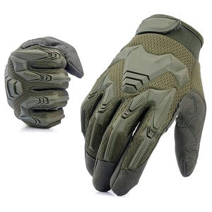 Guantes Tácticos de Cuero de Alta Calidad para Deportes al Aire Libre, Caza, Entrenamiento, Antideslizantes, Aptos para Ciclismo, con Pantalla Táctil - Product Image 2