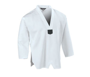 Vêtement de Taekwondo en polyester et coton respirant, unisexe, durable, idéal pour l'entraînement et la compétition – Meilleure vente - Product Image 3