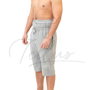 Pantalones Cortos Awrah Baratos con Logotipo Personalizado, Color Blanco Sólido, Pantalones Cortos Musulmanes para la Playa, Pantalones Cortos Awrah de 2 Capas para Hombre - Product Image 6