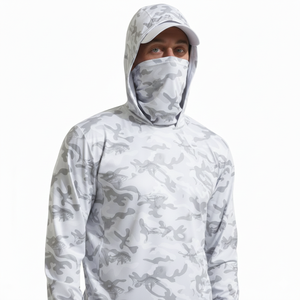 Vêtements de pêche pour hommes UPF 50+ imperméables, respirants, à séchage rapide, en spandex/polyester, shorts à manches longues, pêche personnalisée - Product Image 5