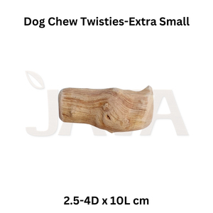 Jouets à mâcher pour chien écologiques et durables, Twisties en bois de café pour le plaisir de Fido, XS - Product Image 2