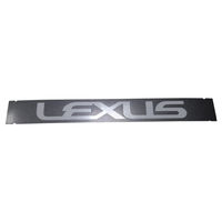Autocollant décoratif classique en métal argenté pour voiture, logo/emblème, décalcomanie premium pour véhicule, fabriqué à Taïwan, sans garantie