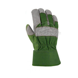 Mechanic Working Gloves <b>Leather</b> Quick Dry Eco-Friendly Four Seasons Flexible Construction Reinforced Palm Comfortable Outdoor - Product Image 2