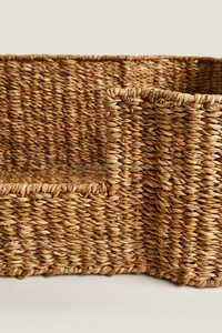 Literie pour chien en plein air tissé grands lits pour chien herbe marine naturelle fait à la main paniers pour animaux de compagnie bon marché - Product Image 4