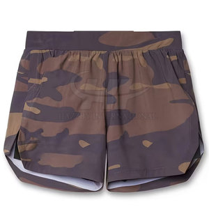 New Style Elastic Waist Mid Casual Gym Shorts Quick Dry Made in Polyester Spandex Top Selling - Product Image 2