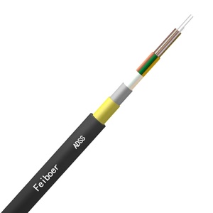 Cable de <span class=keywords><strong>fibra</strong></span> aérea <span class=keywords><strong>Adss</strong></span> 2 / 4 /6 /8 /12/ 24/ 48 /72/ 96 /144 Core Cable de <span class=keywords><strong>fibra</strong></span> óptica <span class=keywords><strong>ADSs</strong></span> para exteriores chaquetas dobles G657A G652D - Product Image 1